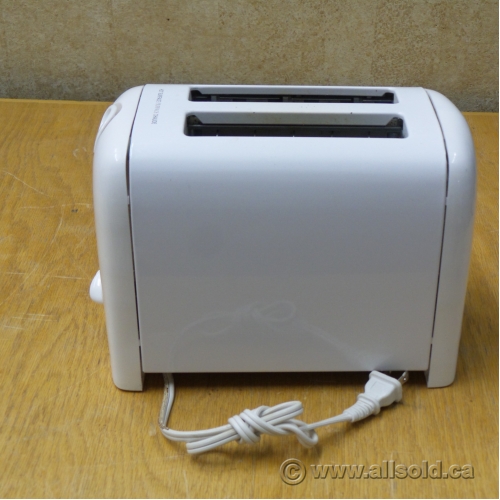 White 2 Slice Toaster Allsold.ca Buy & Sell Used Office Furniture